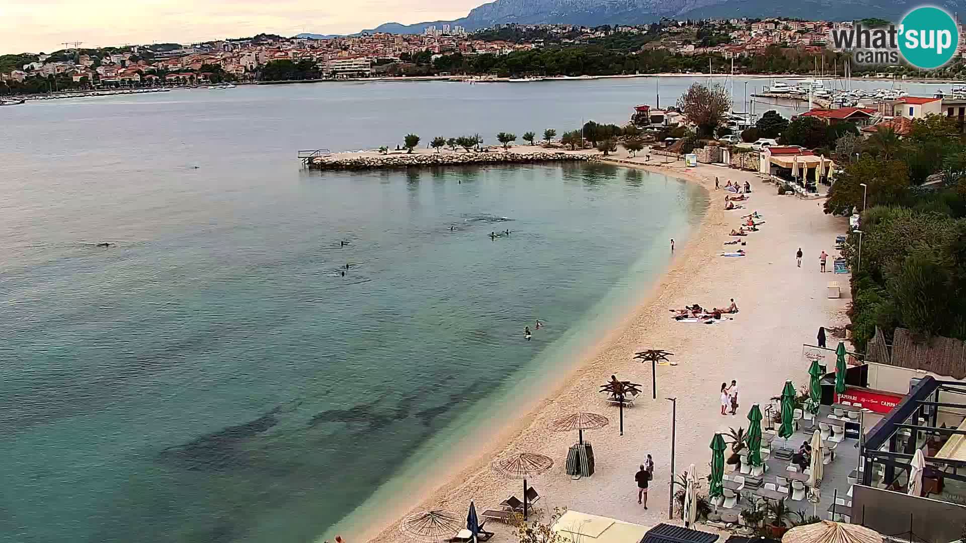Podstrana Strand Webcam – Liveblick vom Hotel Split
