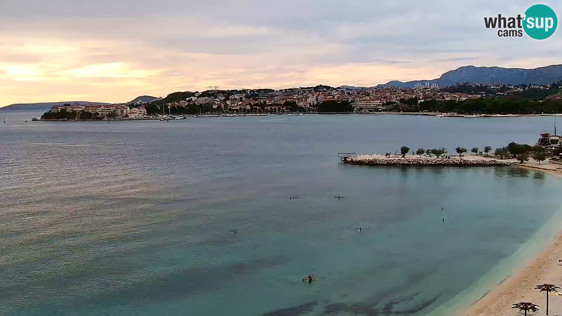 Podstrana Beach Webcam – Live View from Hotel Split