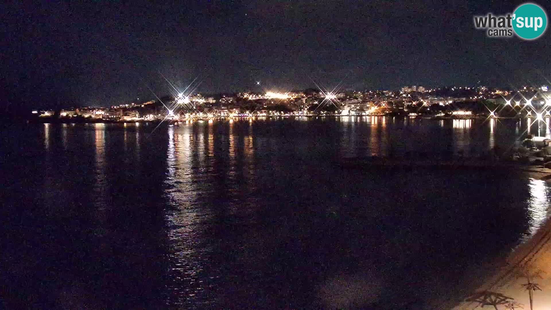 Webcam Playa de Podstrana – Vista en directo desde Hotel Split