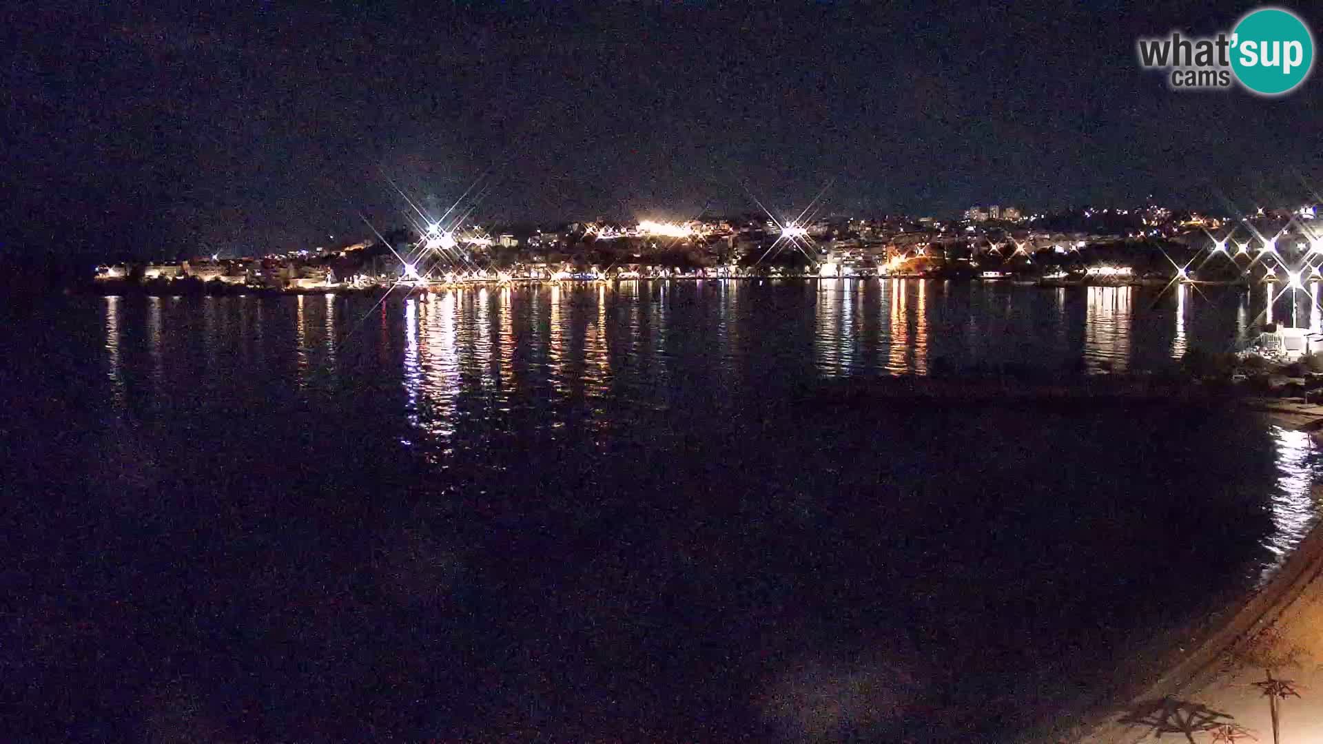 Webcam plage de Podstrana – Vue en direct depuis Hotel Split