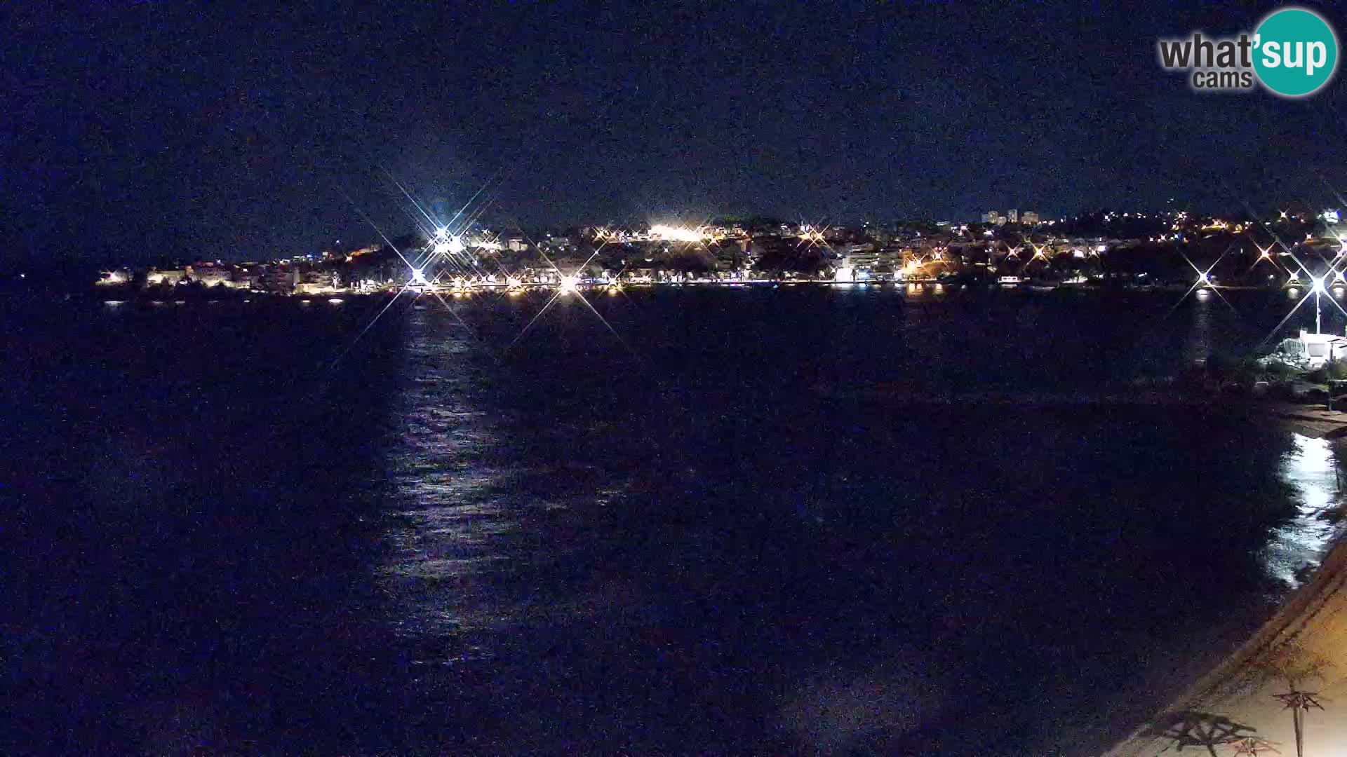 Podstrana Beach Webcam – Live View from Hotel Split