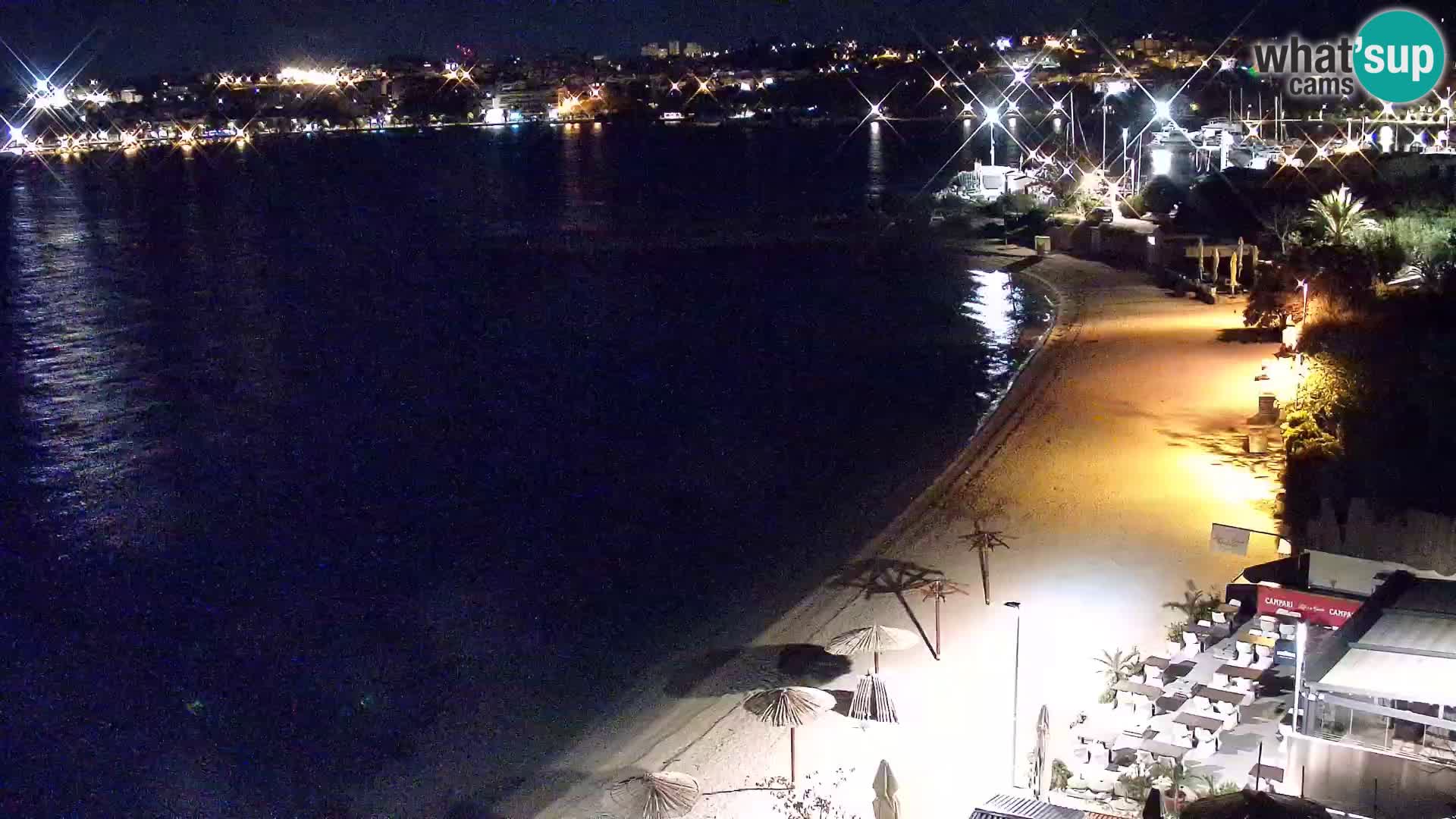 Web kamera Plaža Podstrana – Pogled uživo