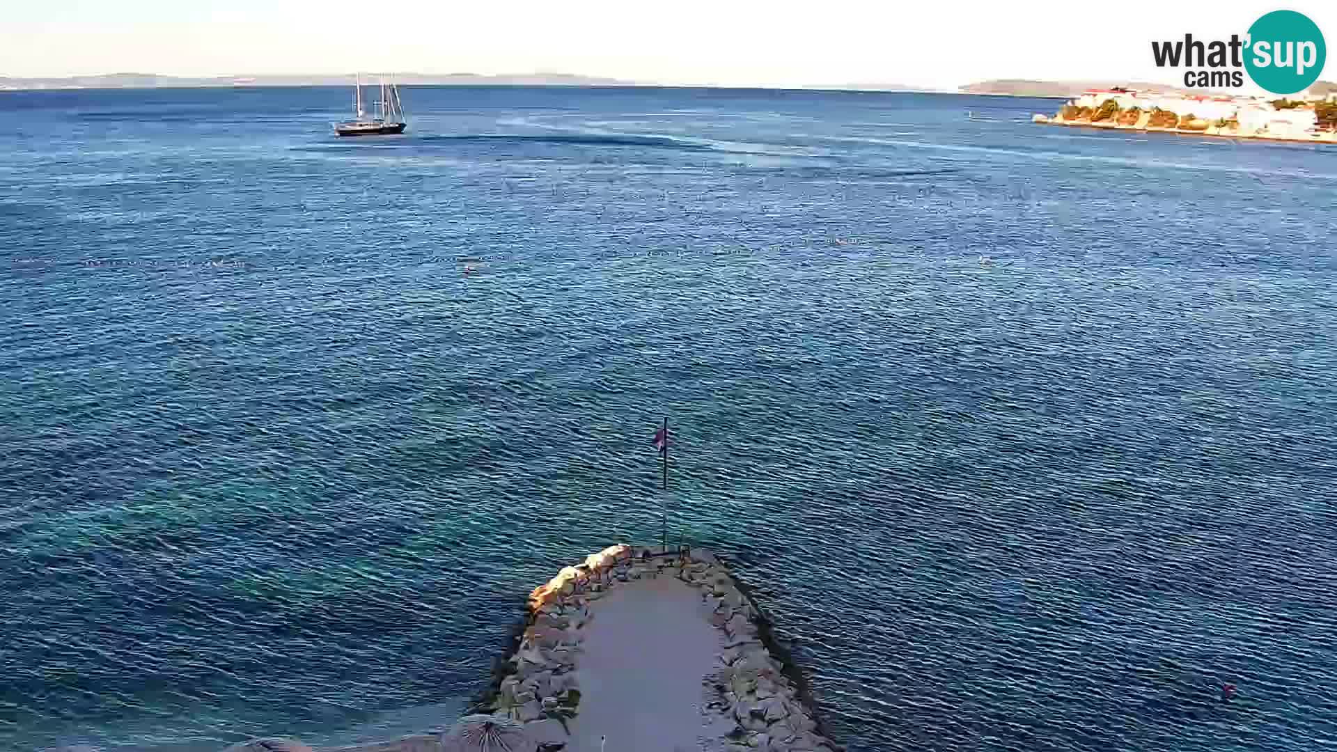 Webcam plage de Podstrana – Vue en direct depuis Hotel Split