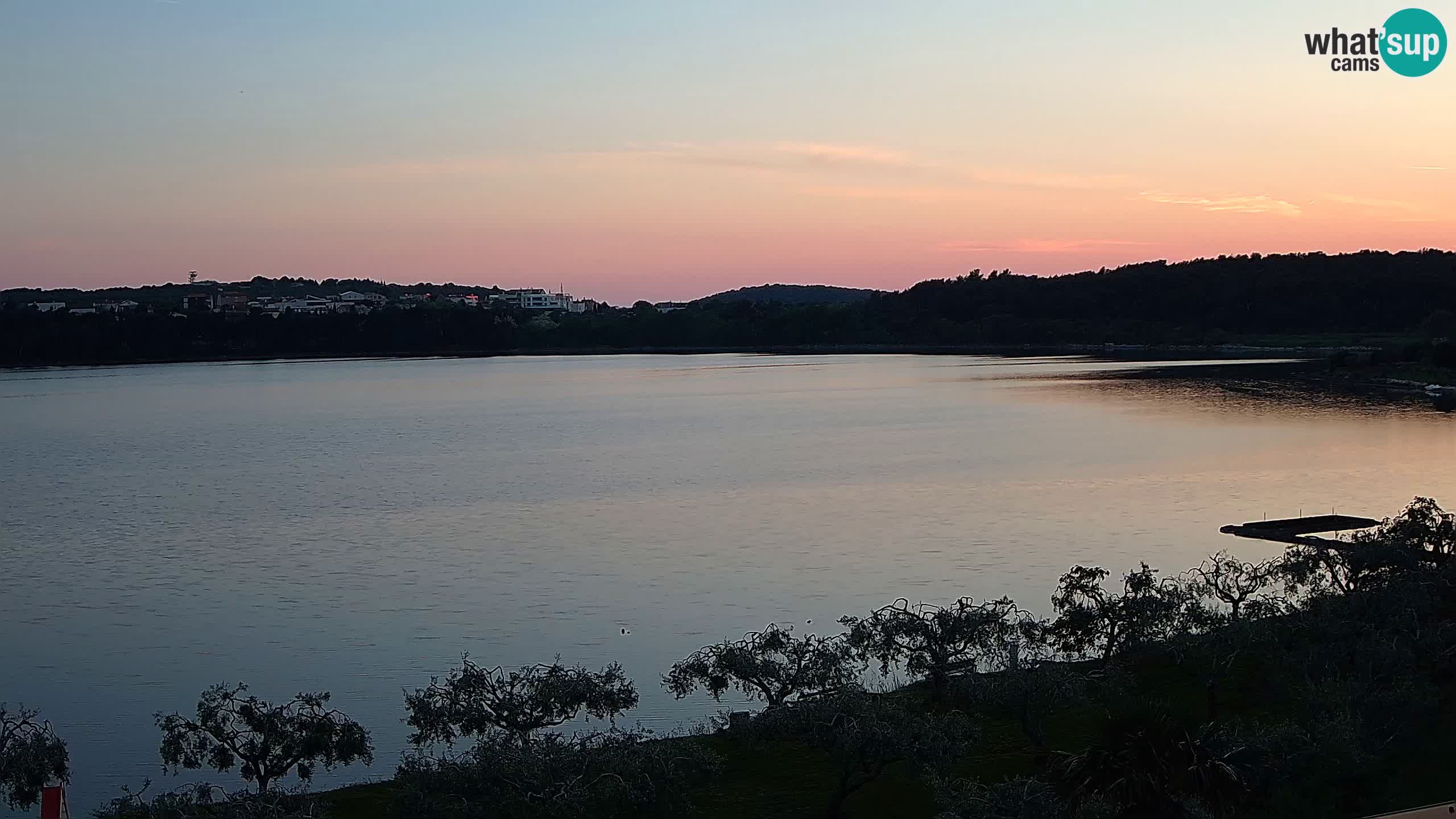 Webcam en direct Pomer – Šćuza – Medulin – Istrie – Croatie