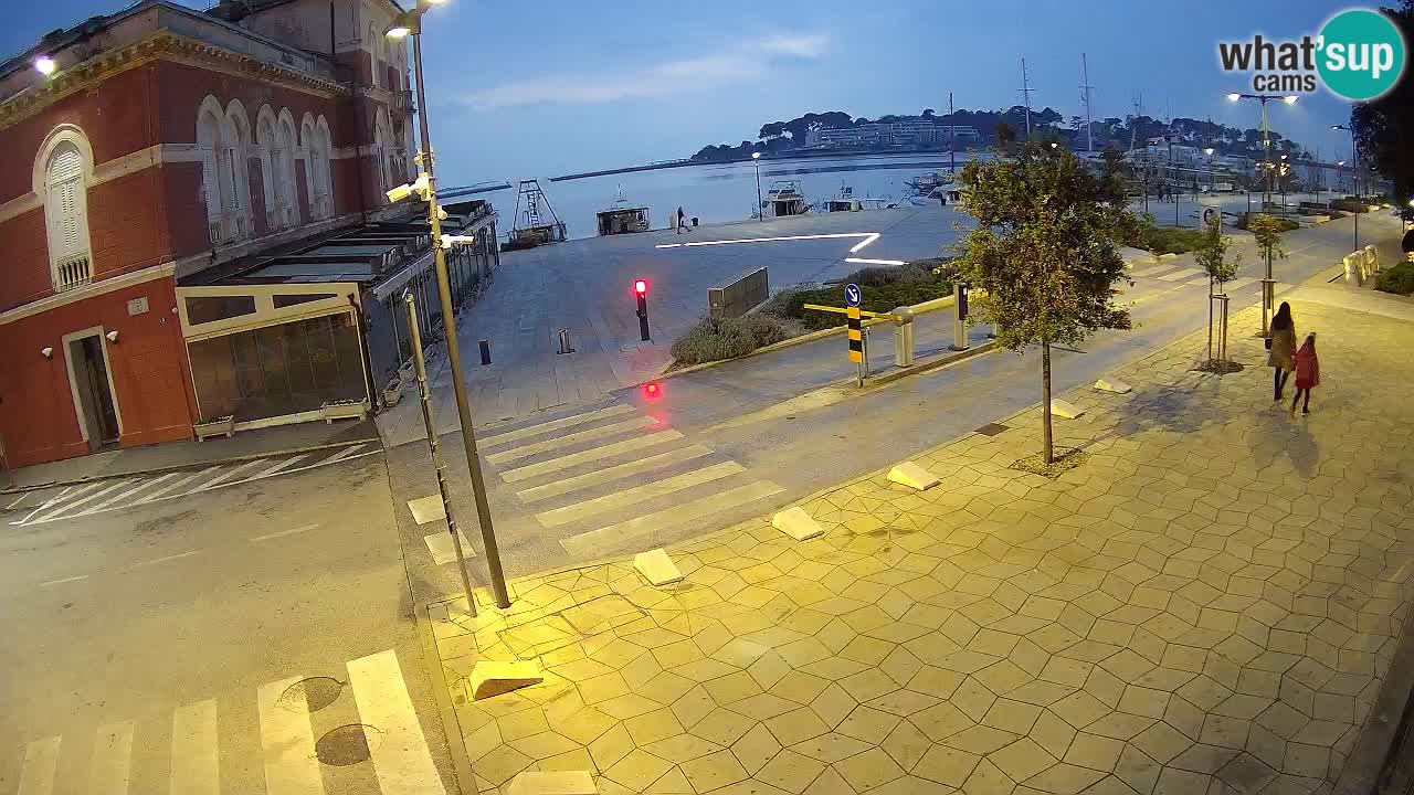 Web kamera Poreč – Grand Hotel Palazzo