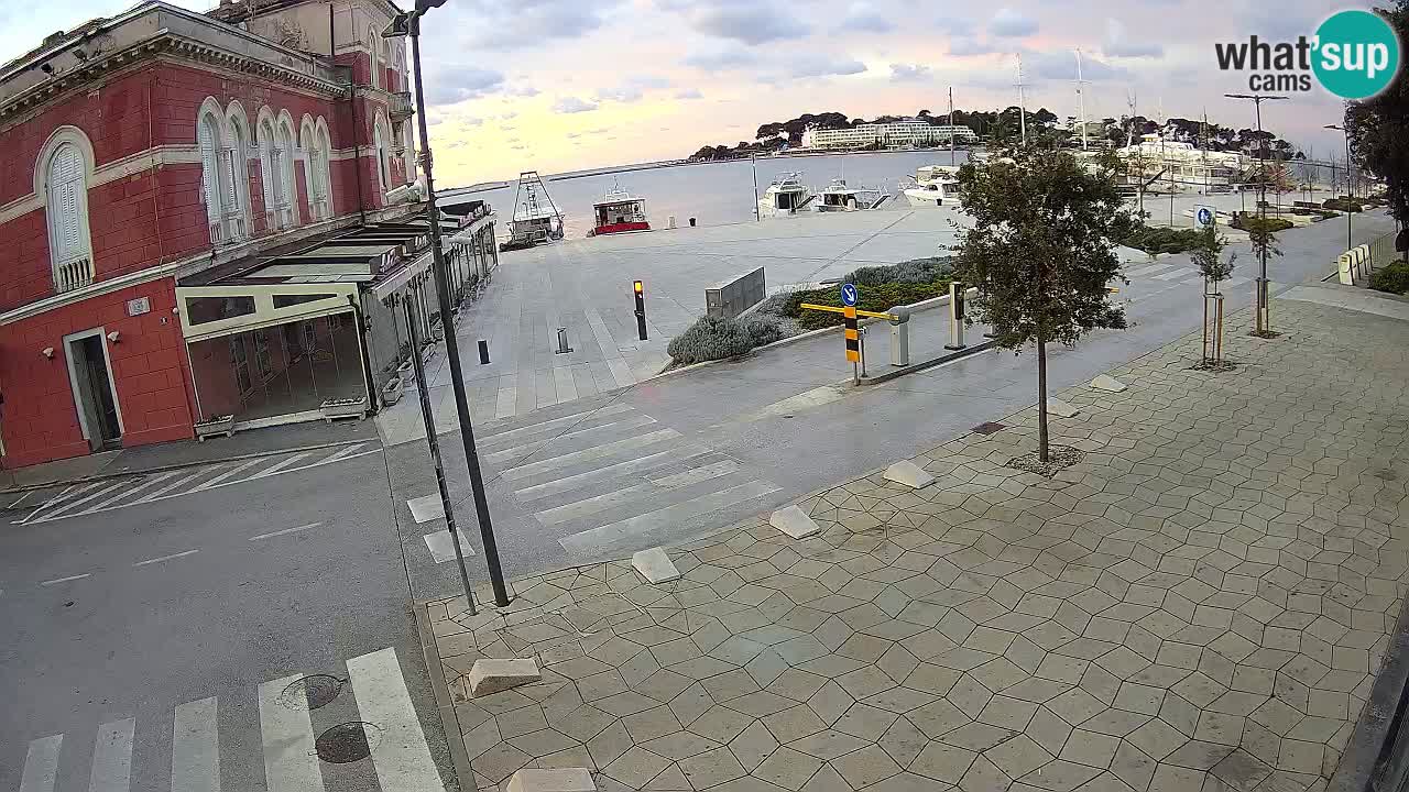 Spletna kamera Poreč – Grand Hotel Palazzo