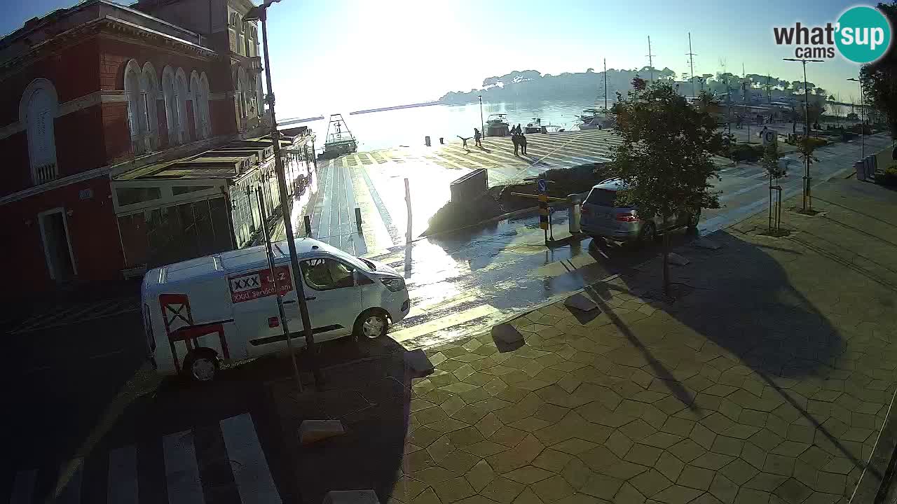 Webcam Poreč – Grand Hotel Palazzo