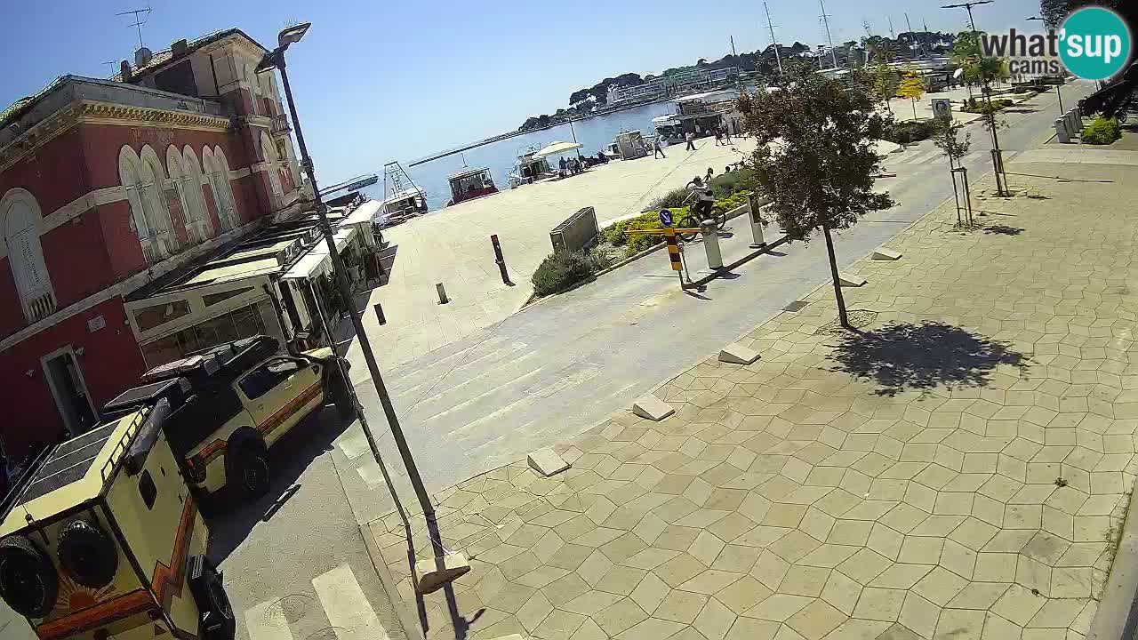 Spletna kamera Poreč – Grand Hotel Palazzo