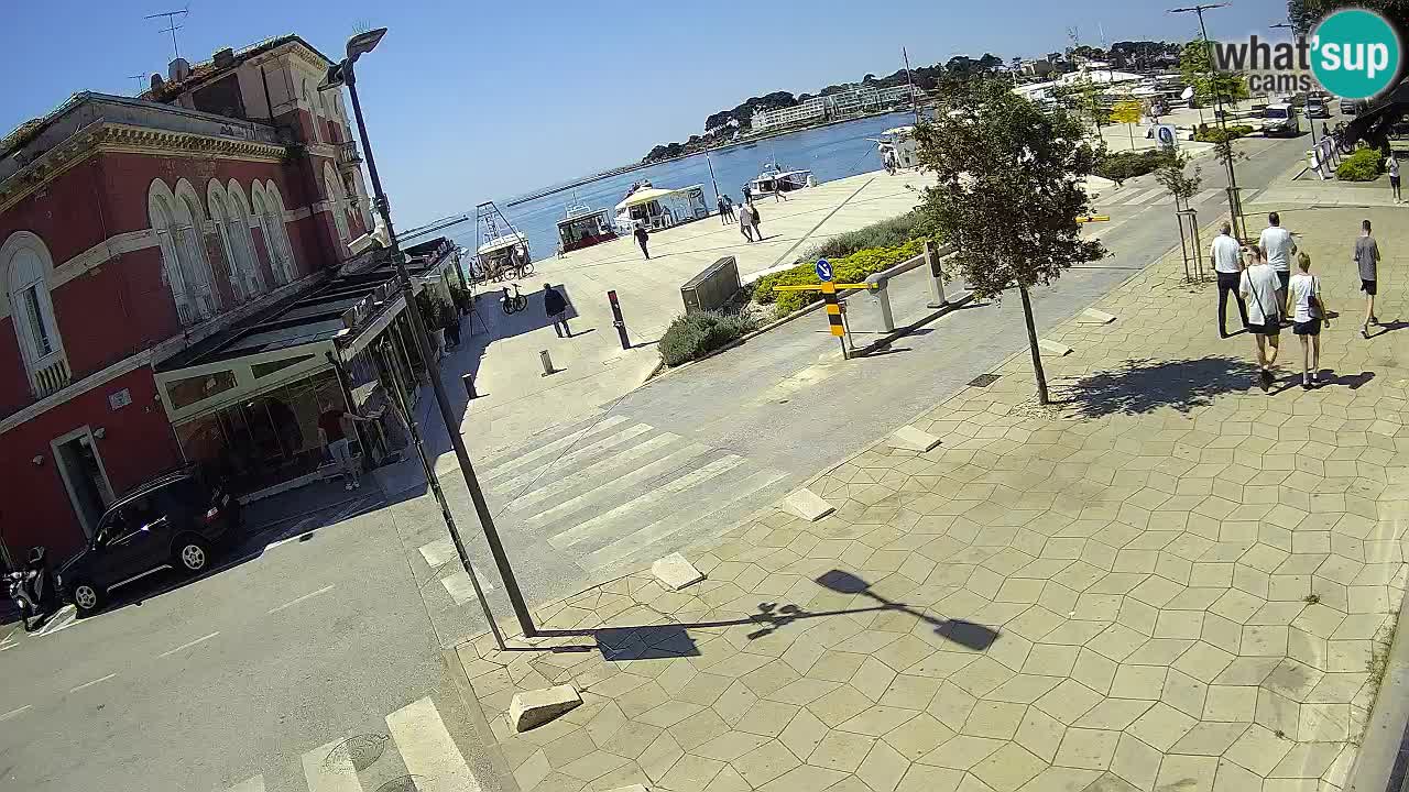 Web kamera Poreč – Grand Hotel Palazzo
