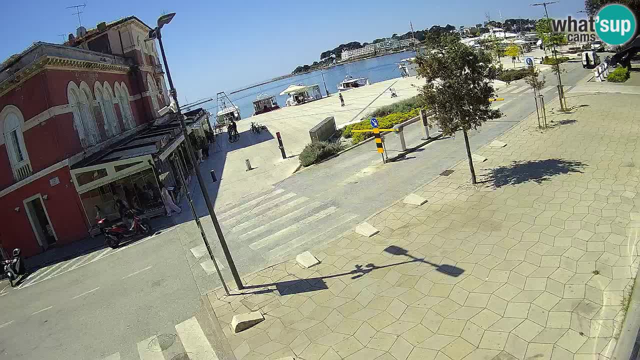 Spletna kamera Poreč – Grand Hotel Palazzo