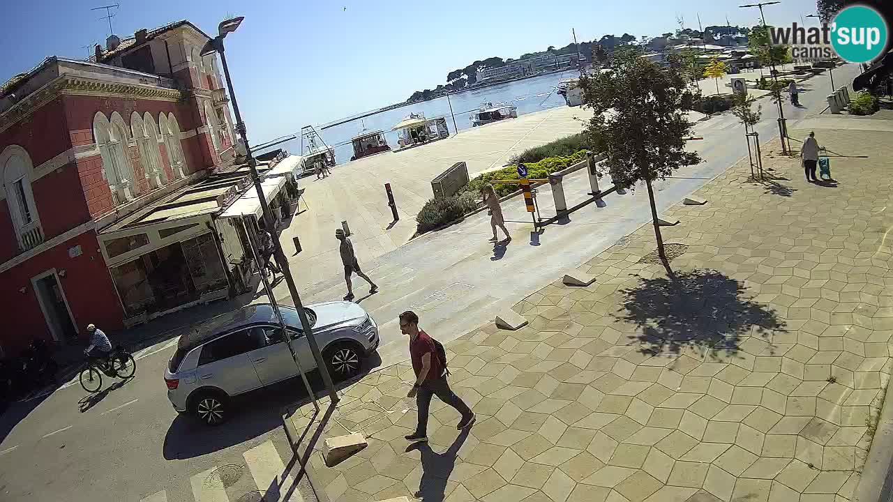 Spletna kamera Poreč – Grand Hotel Palazzo