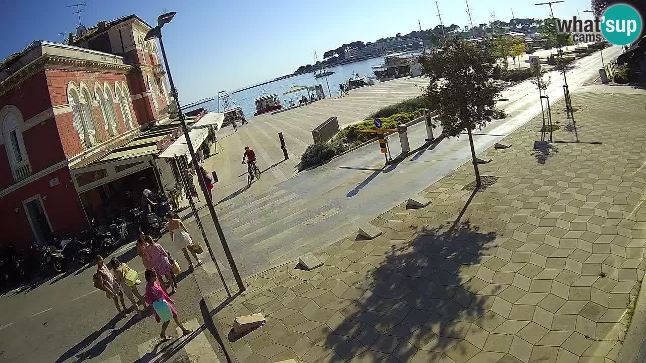Spletna kamera Poreč – Grand Hotel Palazzo
