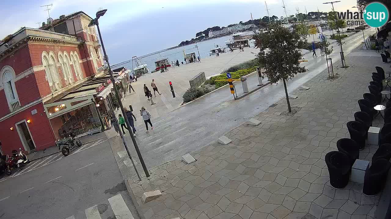Web kamera Poreč – Grand Hotel Palazzo