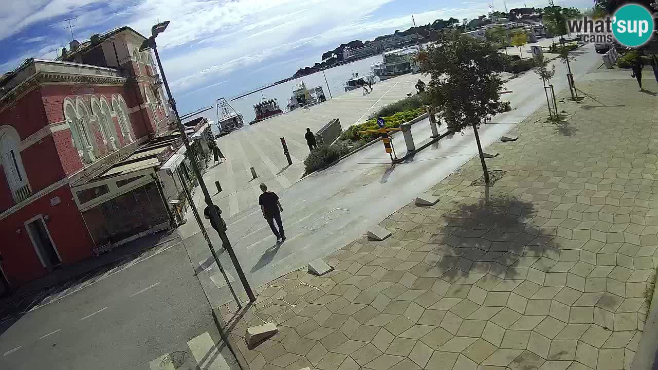Spletna kamera Poreč – Grand Hotel Palazzo
