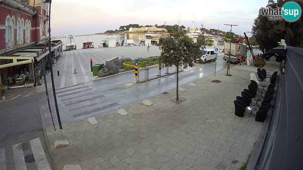 Spletna kamera Poreč – Grand Hotel Palazzo