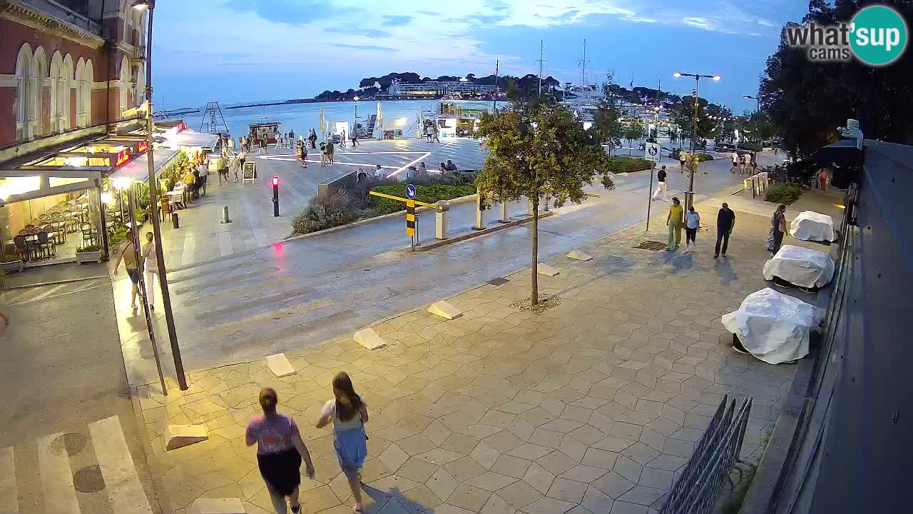 Web kamera Poreč – Grand Hotel Palazzo
