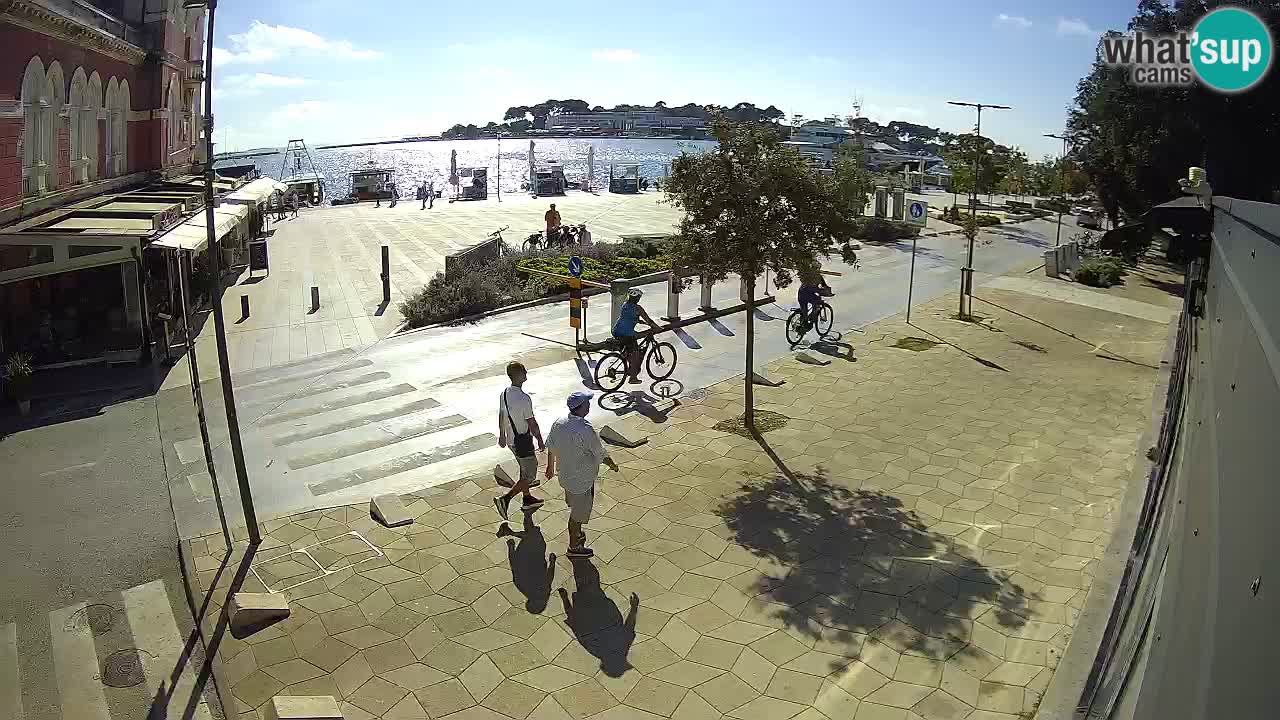 Web kamera Poreč – Grand Hotel Palazzo