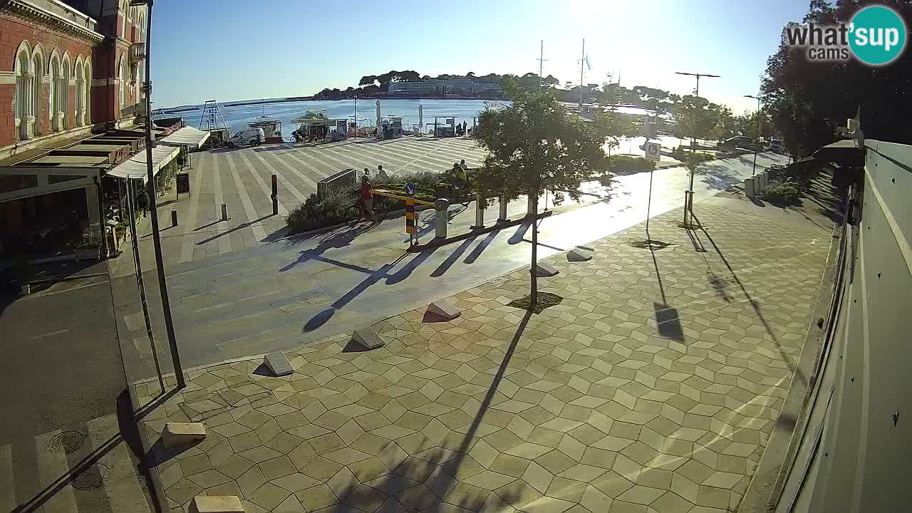 Spletna kamera Poreč – Grand Hotel Palazzo