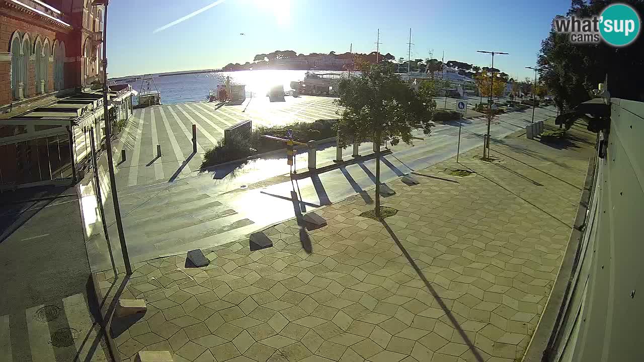 Spletna kamera Poreč – Grand Hotel Palazzo