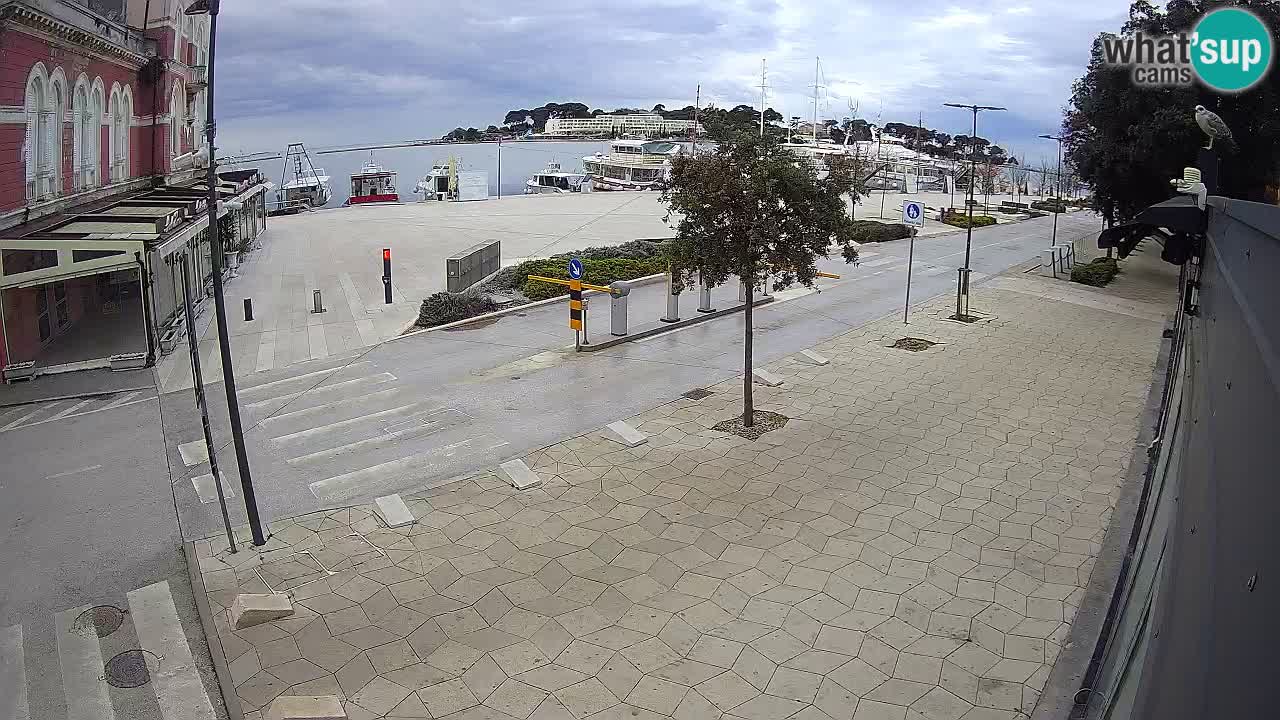 Spletna kamera Poreč – Grand Hotel Palazzo
