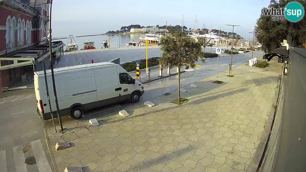 Spletna kamera Poreč – Grand Hotel Palazzo