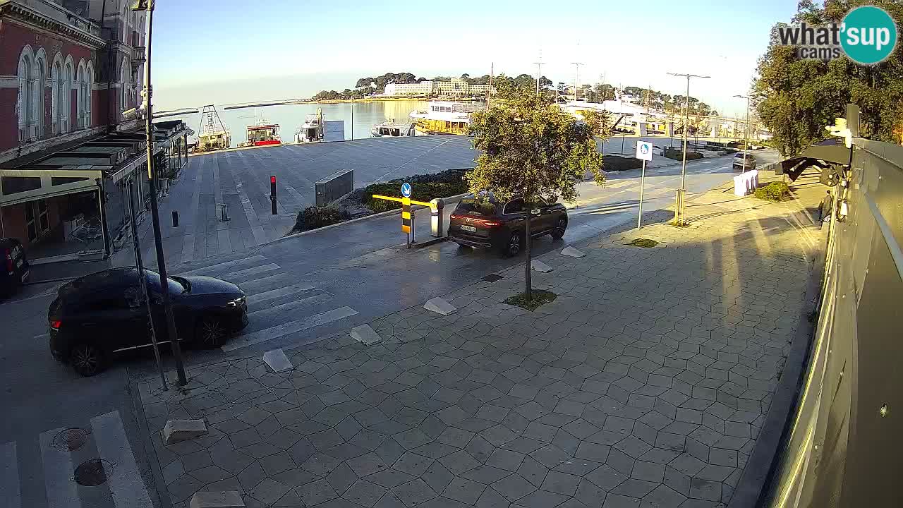 Web kamera Poreč – Grand Hotel Palazzo
