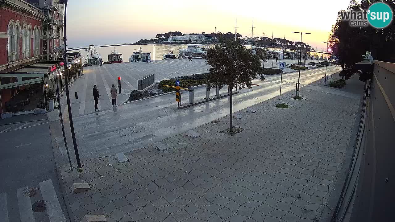 Spletna kamera Poreč – Grand Hotel Palazzo