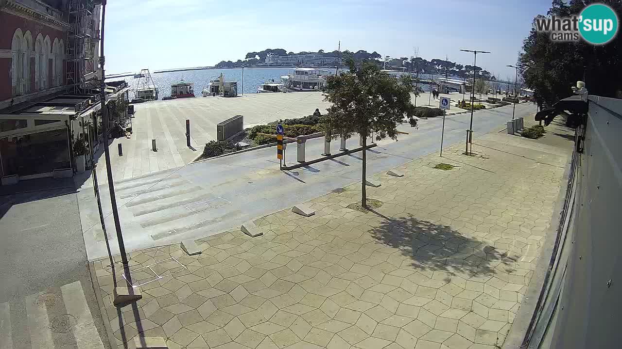 Spletna kamera Poreč – Grand Hotel Palazzo