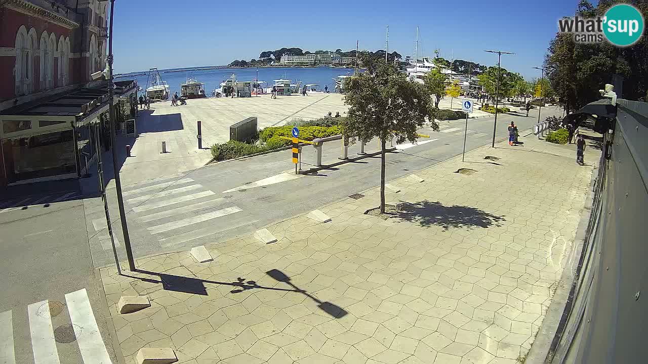 Web kamera Poreč – Grand Hotel Palazzo