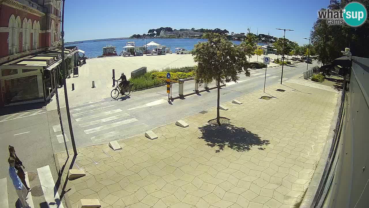 Spletna kamera Poreč – Grand Hotel Palazzo