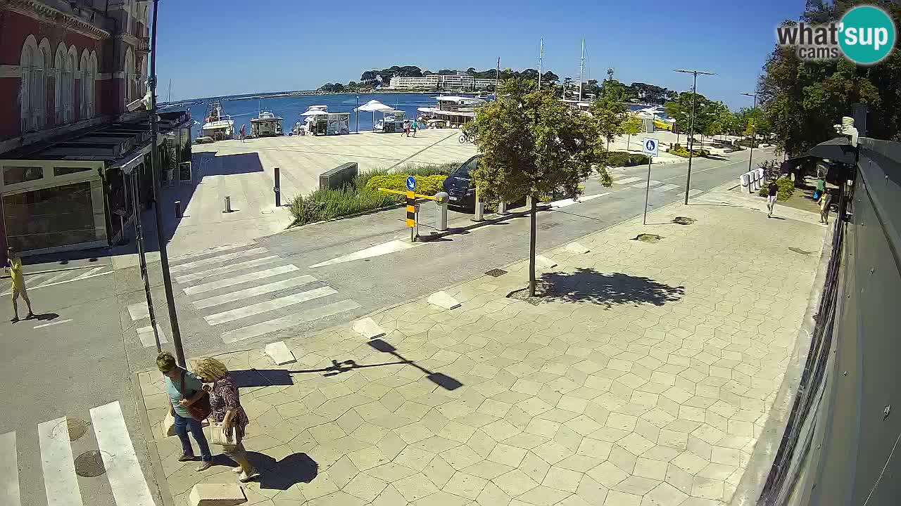 Web kamera Poreč – Grand Hotel Palazzo