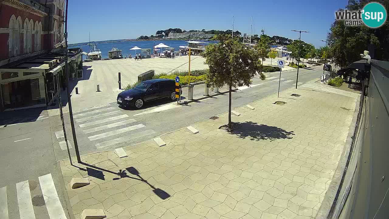 Spletna kamera Poreč – Grand Hotel Palazzo