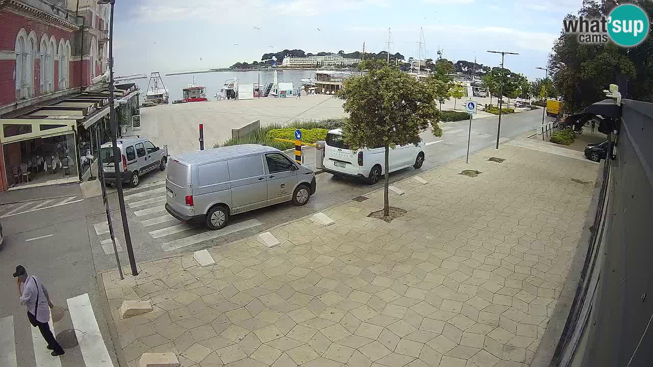 Spletna kamera Poreč – Grand Hotel Palazzo