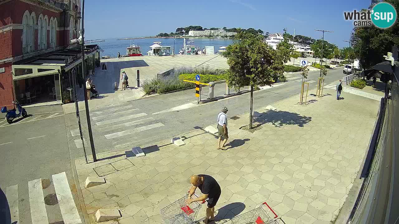 Webcam Poreč – Grand Hotel Palazzo