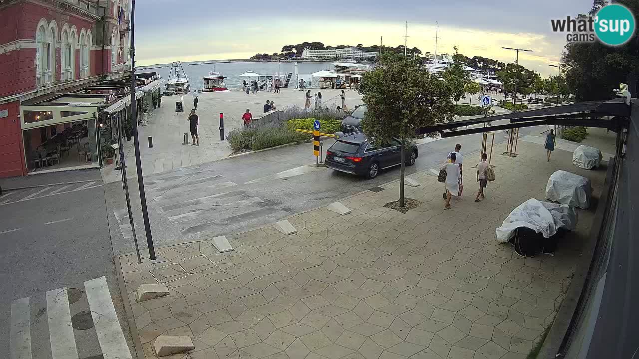 Web kamera Poreč – Grand Hotel Palazzo