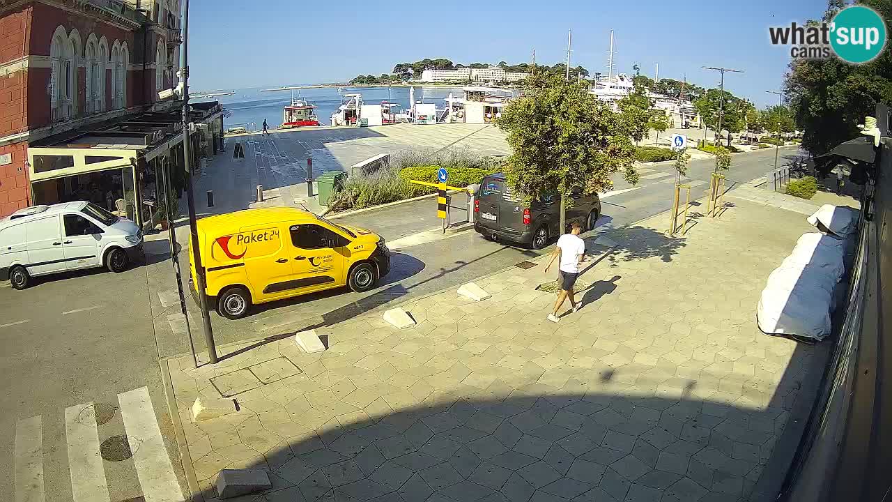 Spletna kamera Poreč – Grand Hotel Palazzo