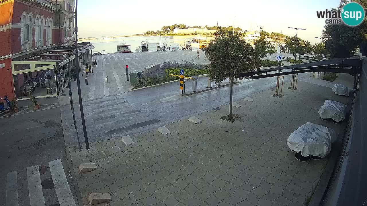Web kamera Poreč – Grand Hotel Palazzo