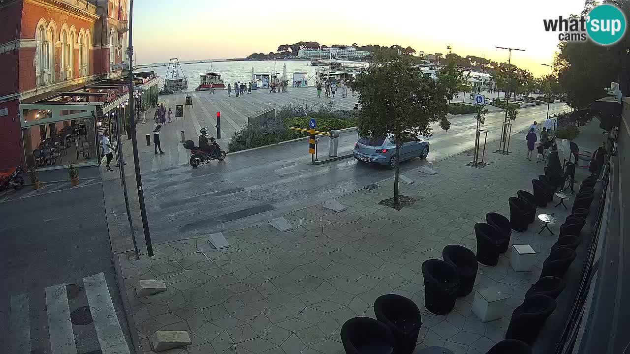 Web kamera Poreč – Grand Hotel Palazzo