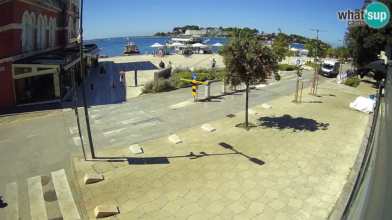 Spletna kamera Poreč – Grand Hotel Palazzo