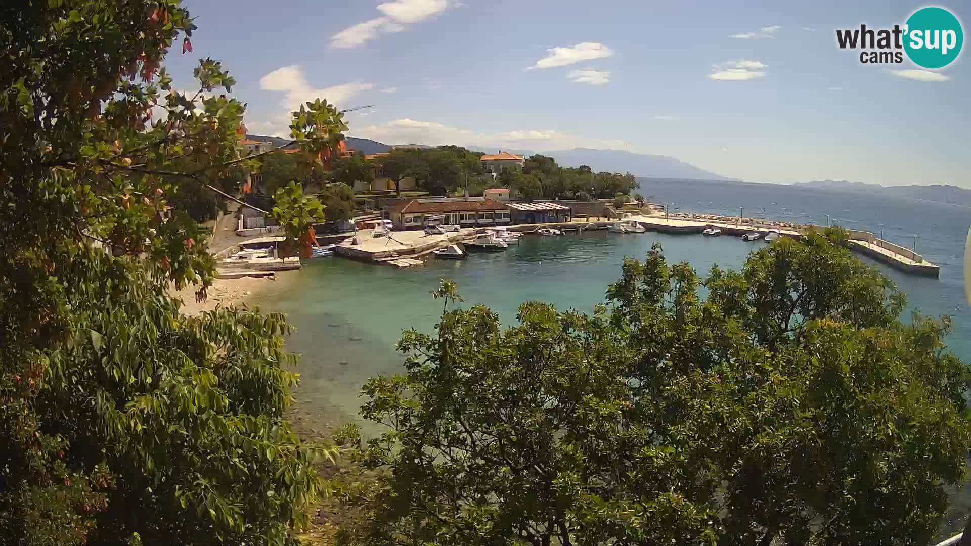 Webcam Live Povile – Beach (Novi Vinodolski)