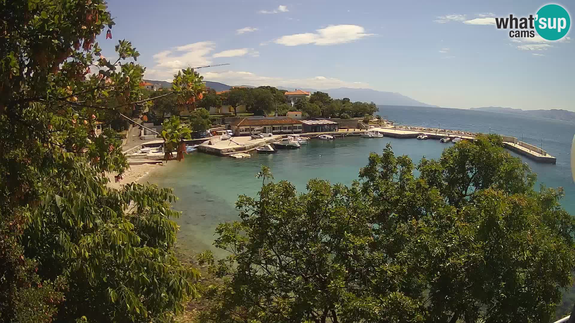 Spletna kamera Povile – Plaža (Novi Vinodolski)