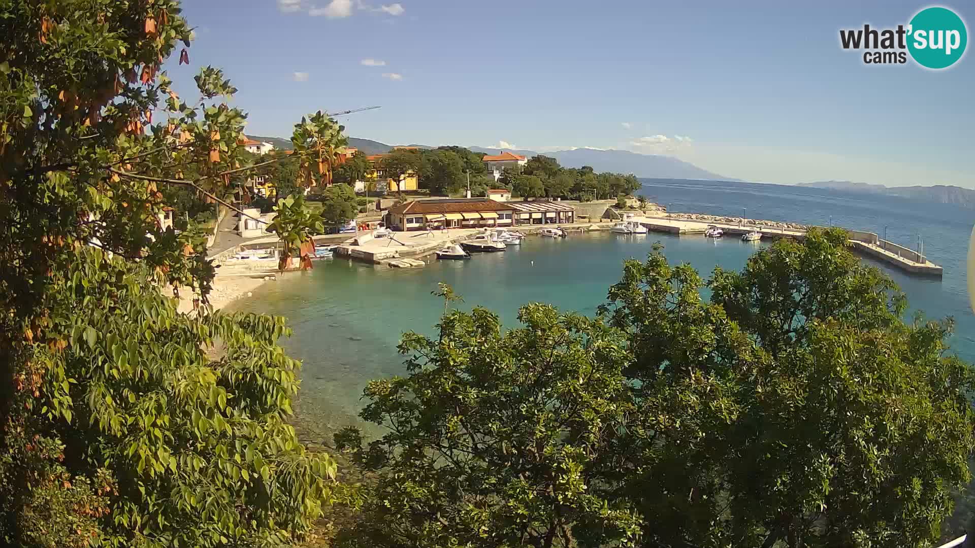 Spletna kamera Povile – Plaža (Novi Vinodolski)