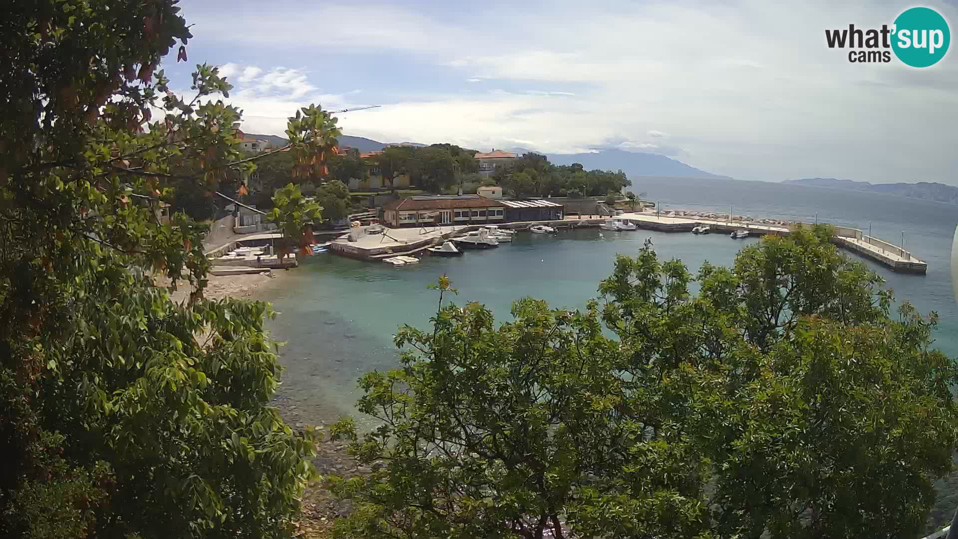 Spletna kamera Povile – Plaža (Novi Vinodolski)