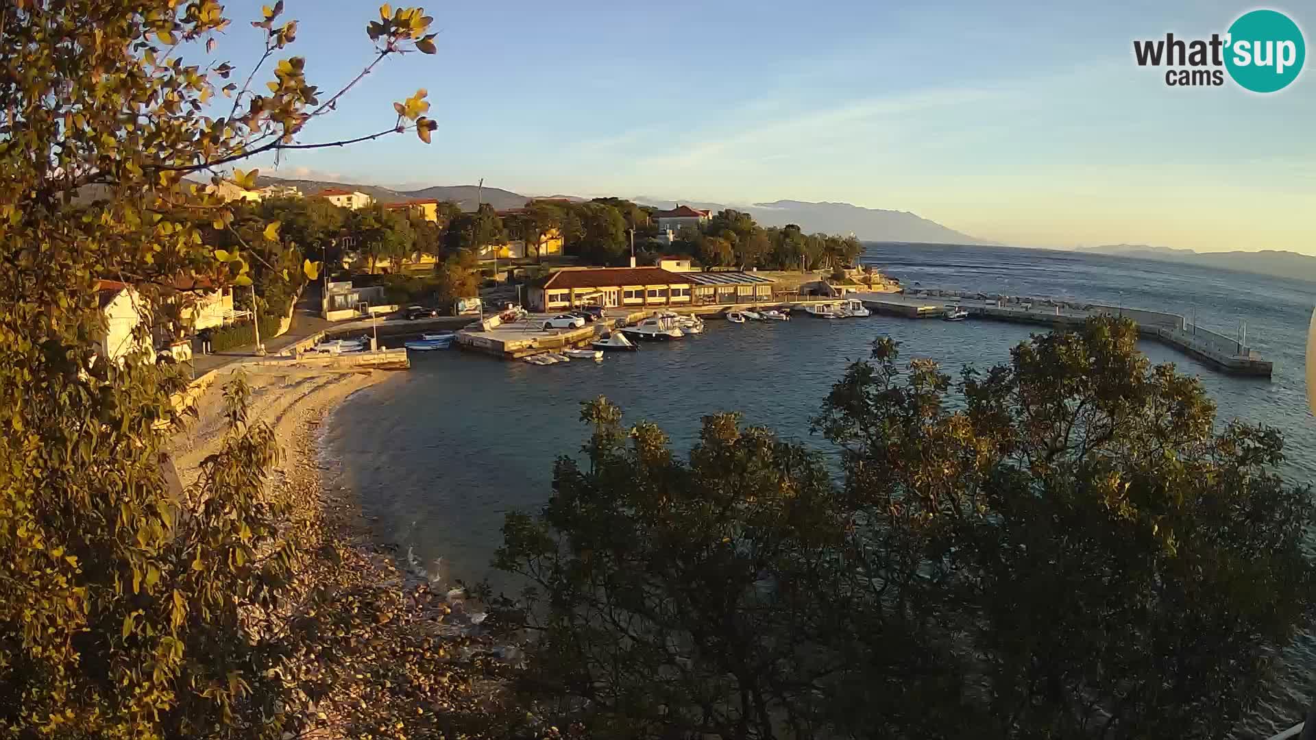 Spletna kamera Povile – Plaža (Novi Vinodolski)