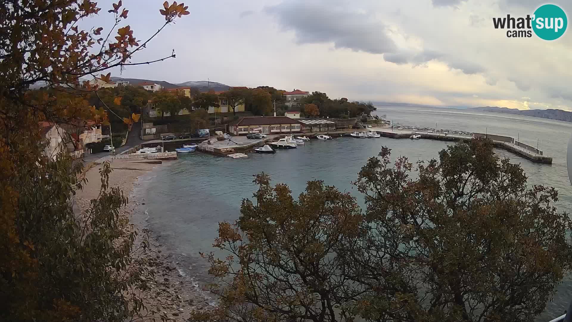 Spletna kamera Povile – Plaža (Novi Vinodolski)