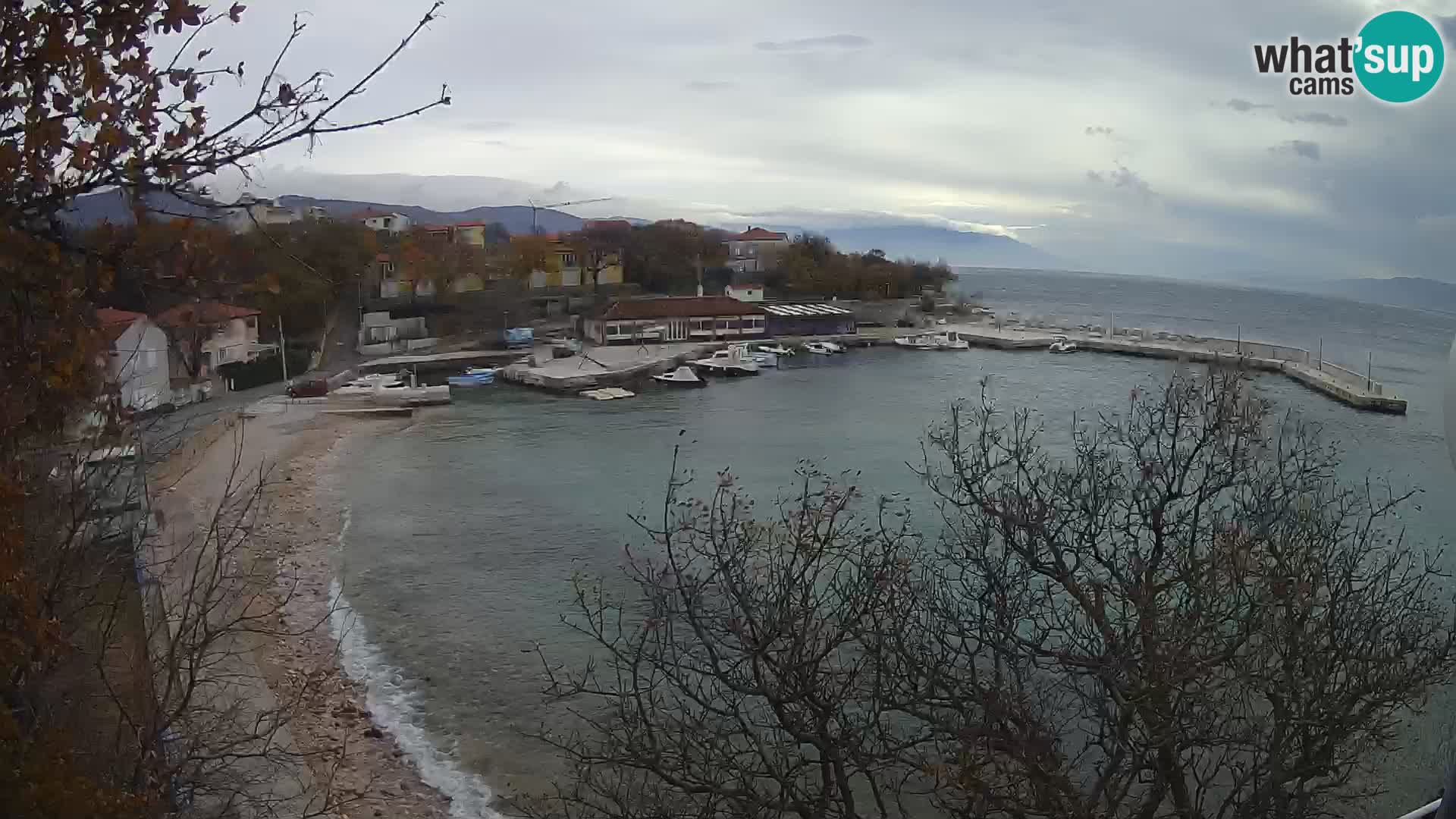 Spletna kamera Povile – Plaža (Novi Vinodolski)