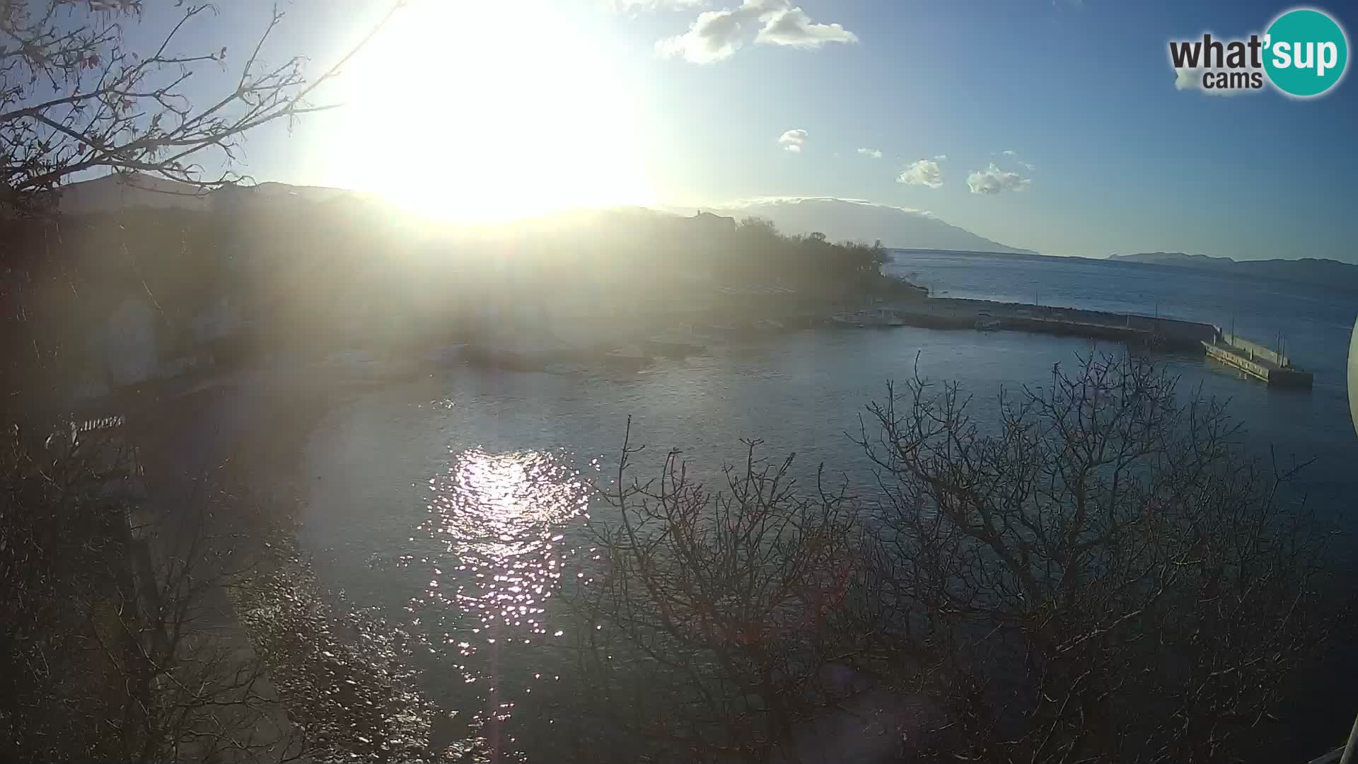 Spletna kamera Povile – Plaža (Novi Vinodolski)