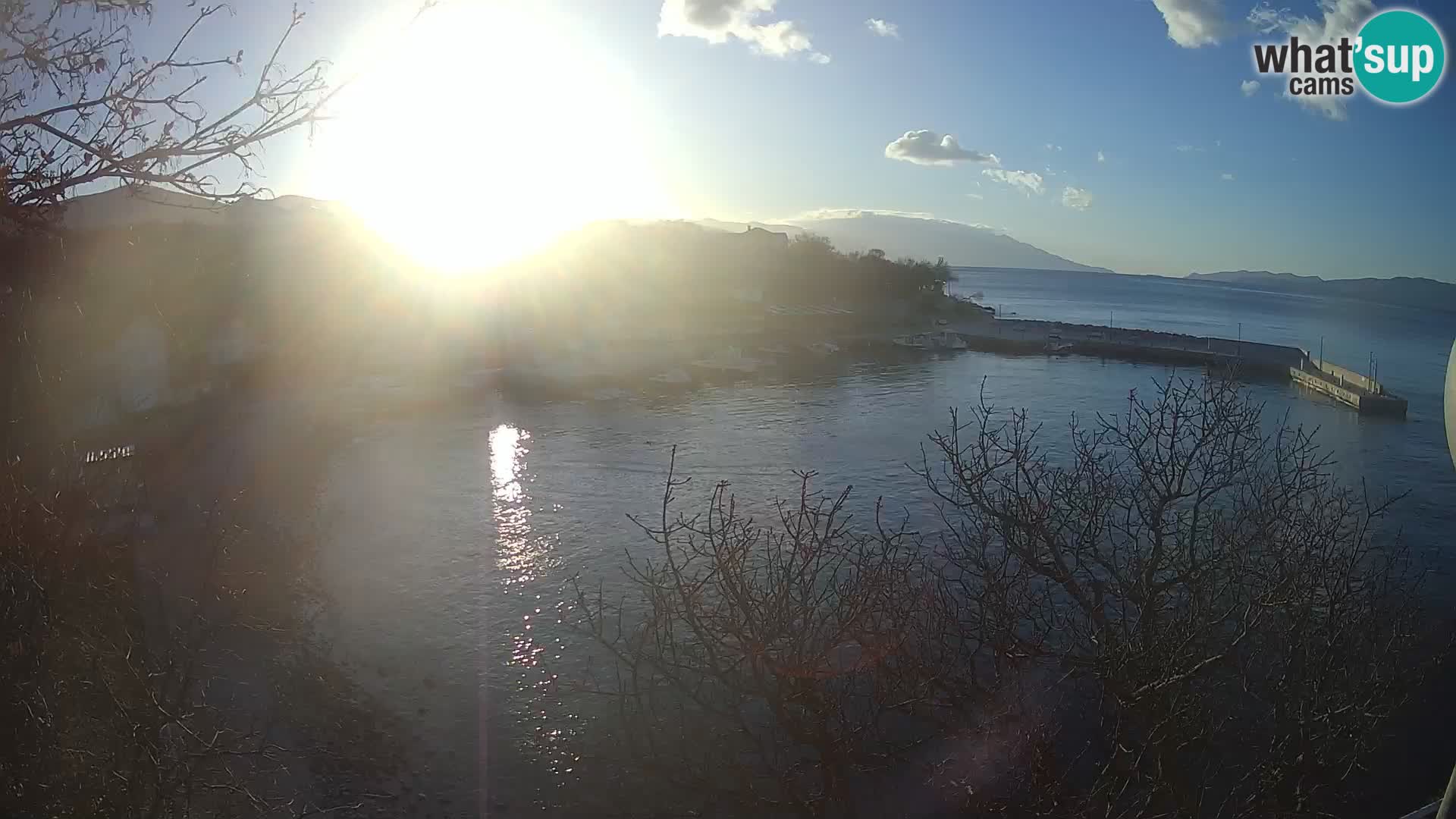 Spletna kamera Povile – Plaža (Novi Vinodolski)