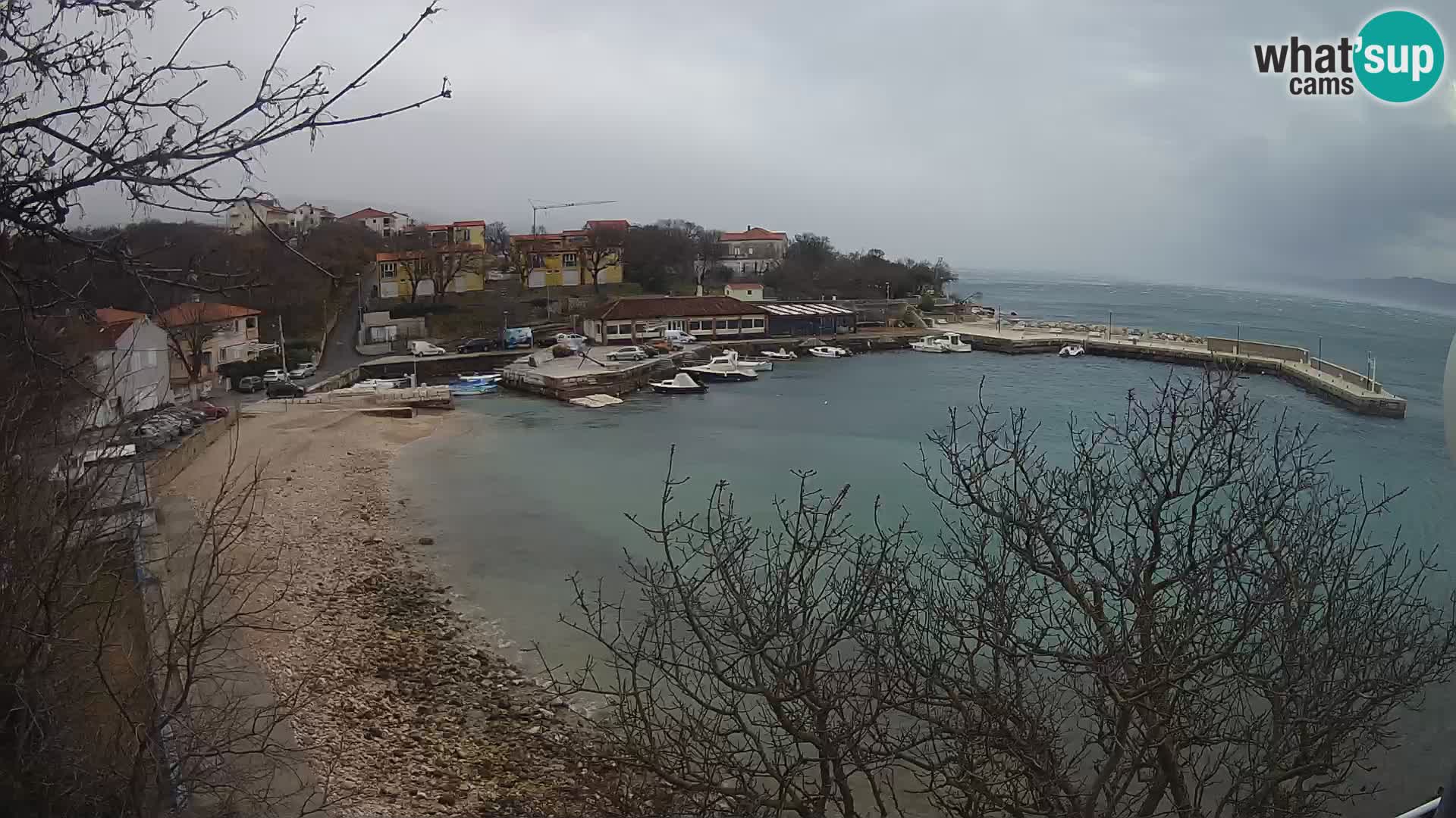 Spletna kamera Povile – Plaža (Novi Vinodolski)