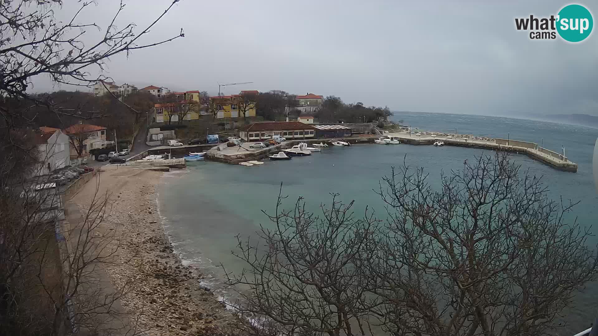 Spletna kamera Povile – Plaža (Novi Vinodolski)